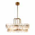 Riviko Aqueous Bloom Round Chandelier - Background Shot
