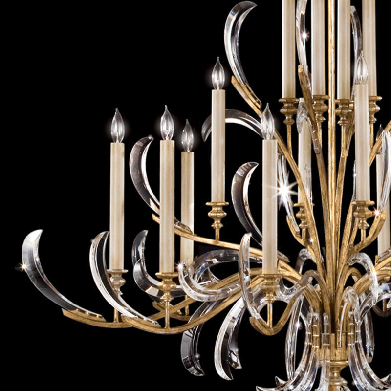 Riviko Radiant Arch 16-Light Grand Chandelier - Background Shot