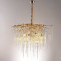Glacier Organic Branch Round Chandelier