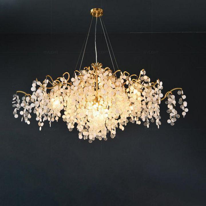Riviko Verdant Canopy Linear Branch Chandelier - Background Shot