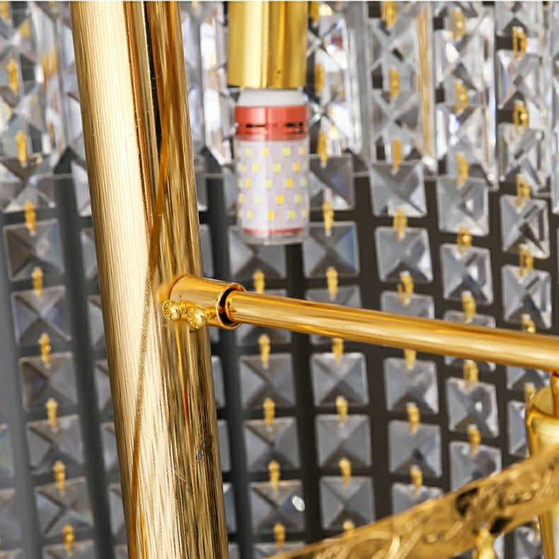 Riviko Grand Lumina K9 Crystal Chandelier - Background Shot