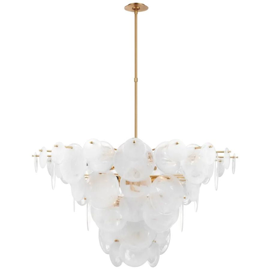 Riviko Regal Radiance Extra Large Chandelier 48"D - Background Shot