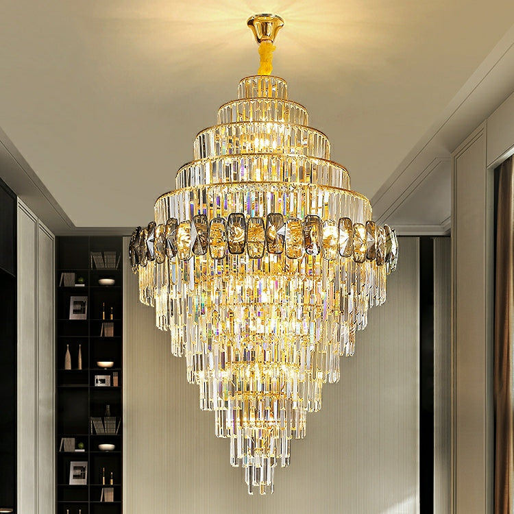 Riviko Grand Lumina K9 Crystal Chandelier - formal American dining room