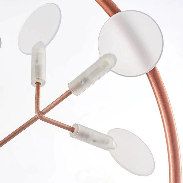 Riviko Luminous Bloom LED Chandelier - Background Shot