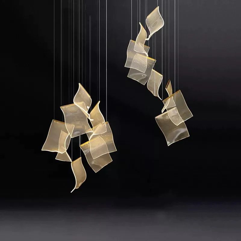 Riviko Ignis Bloom Branch Chandelier - Background Shot
