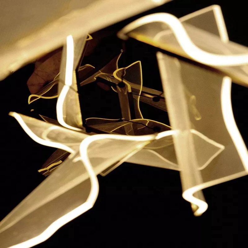 Riviko Ignis Bloom Branch Chandelier - Background Shot