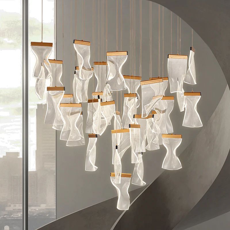 Riviko Ignis Bloom Branch Chandelier - Background Shot