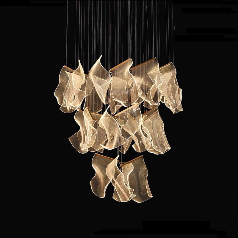 Riviko Ignis Bloom Branch Chandelier - Background Shot