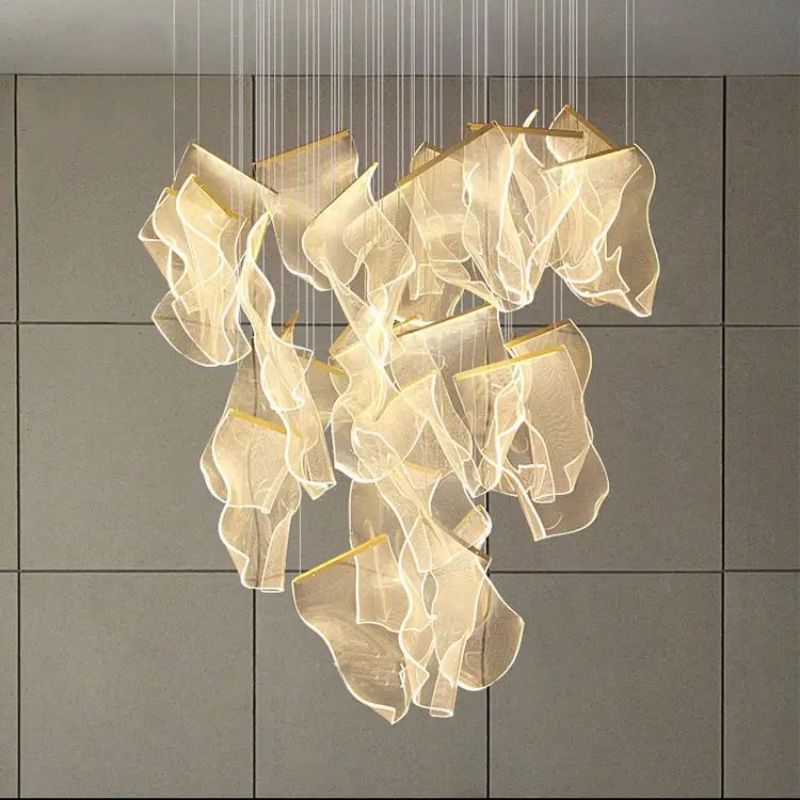 Riviko Ignis Bloom Branch Chandelier - Background Shot