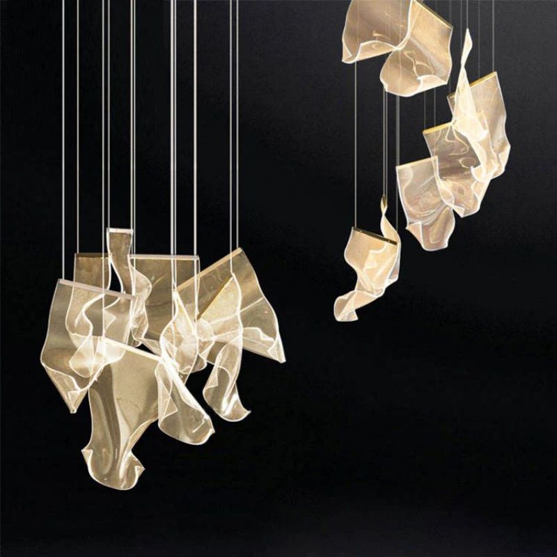 Riviko Ignis Bloom Branch Chandelier - Background Shot