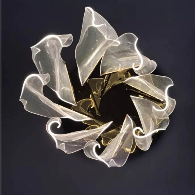 Riviko Ignis Bloom Branch Chandelier - Background Shot