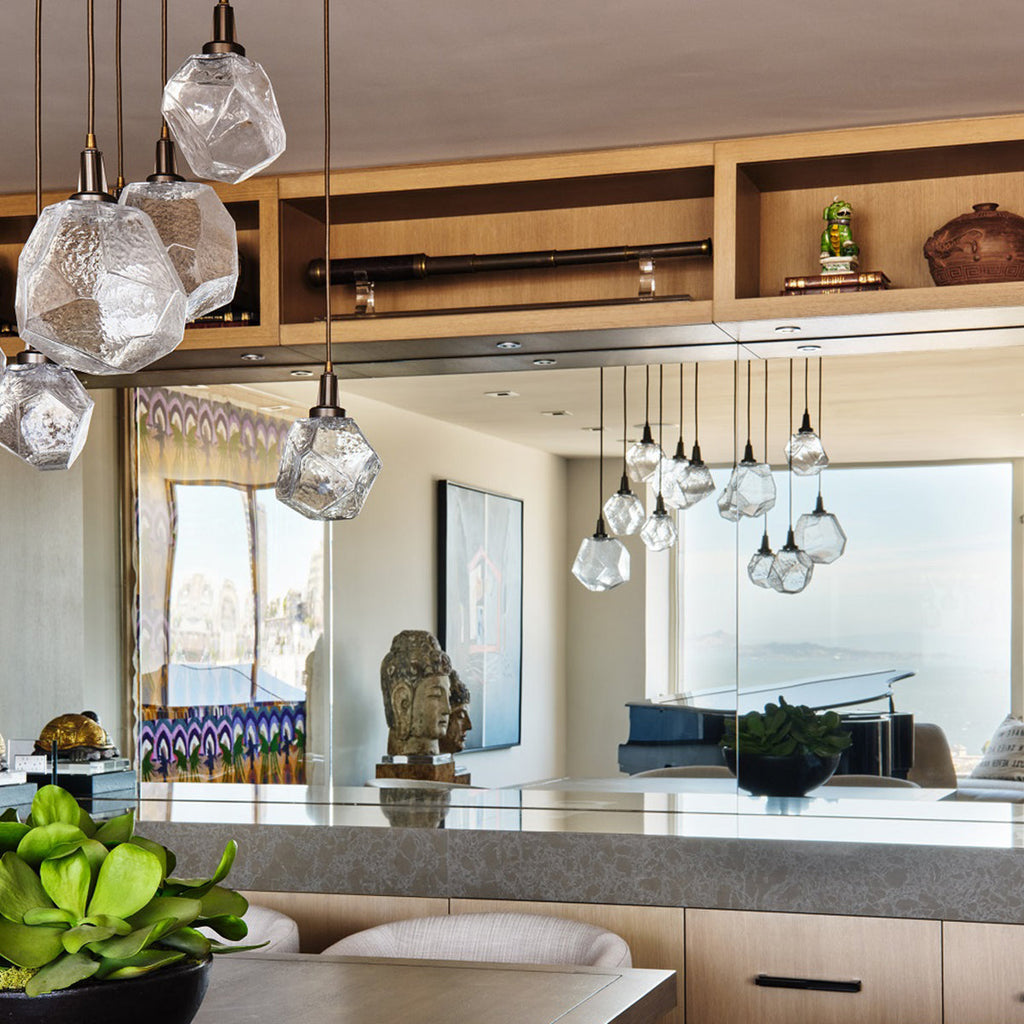 Art Twisted Square Chandelier - Riviko