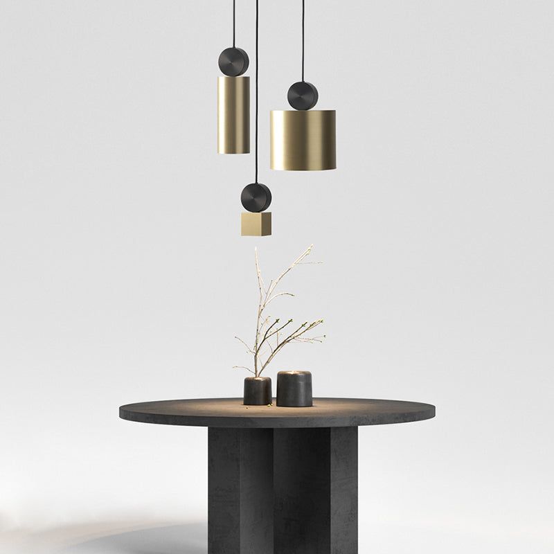 Riviko Geometric Form Single Pendant - Background Shot