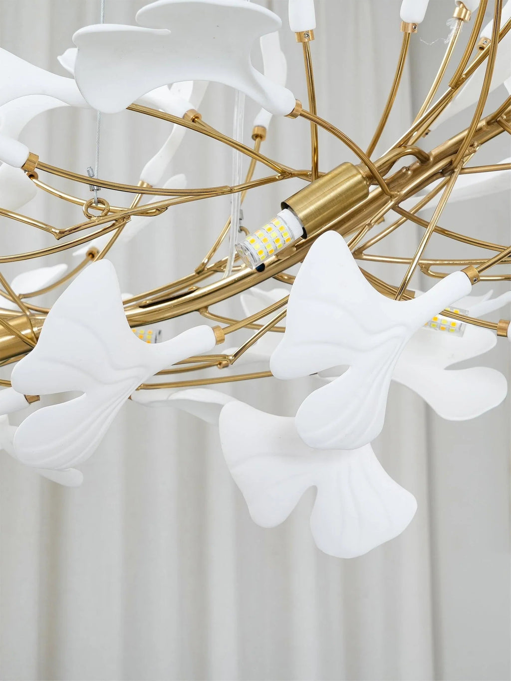 Ceramic Ginkgo Chandelier B