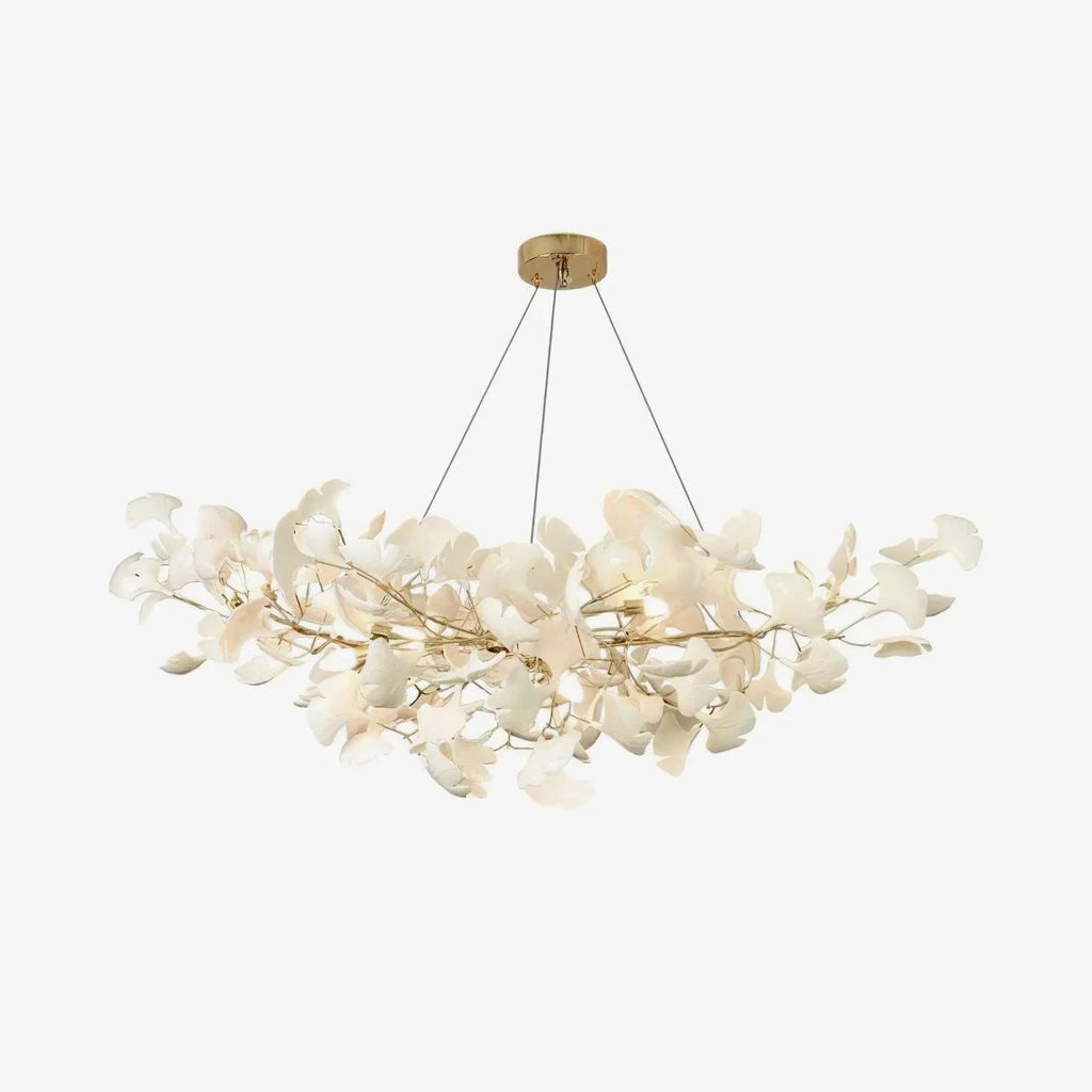 Ceramic Ginkgo Chandelier B