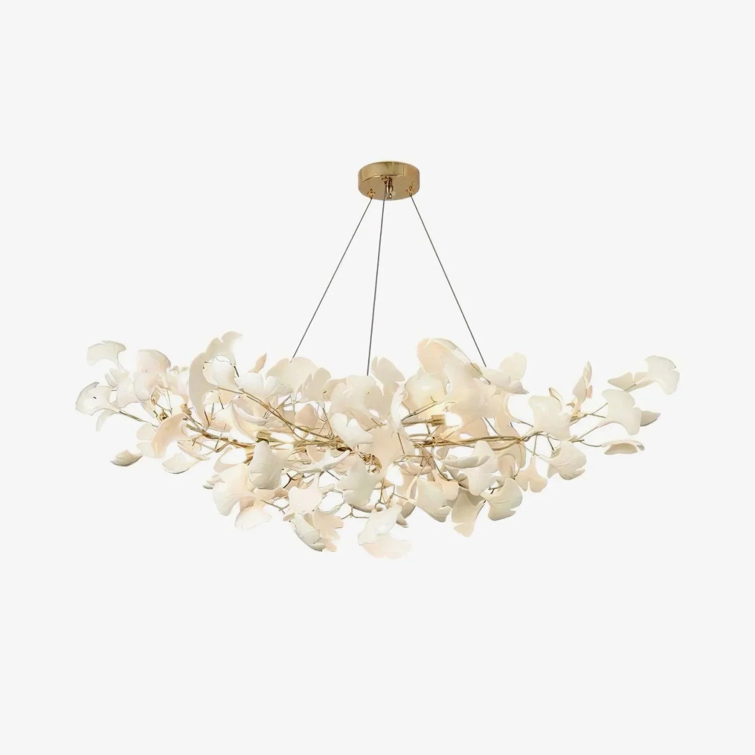 Ceramic Ginkgo Chandelier B