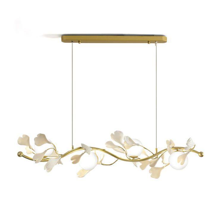Riviko Ginkgo Bloom Glass Chandelier - Background Shot