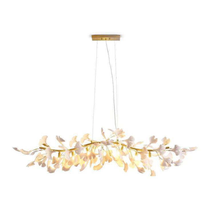Riviko Ginkgo Petal Branch Chandelier - Background Shot