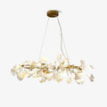Ceramic Ginkgo Chandelier Style E