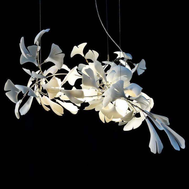 Ceramic Ginkgo Chandelier G