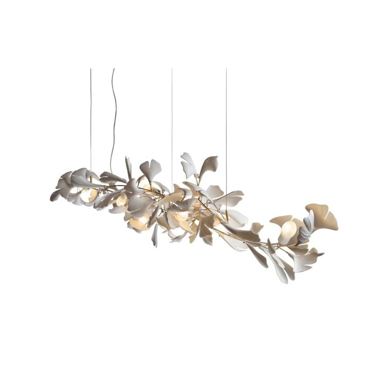 Ceramic Ginkgo Chandelier I