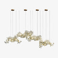 Gingko Ceramic Branch Chandelier C