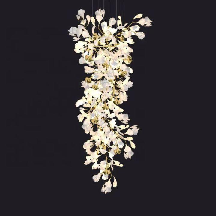 Riviko Verdant Canopy Cascading Branch Chandelier - Background Shot