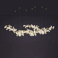 Ceramic Ginkgo Chandelier Style E