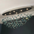 Luxury Crystal Flower Chandelier For Dining Room/Living Room