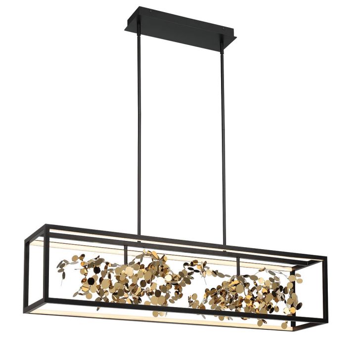Riviko Hazel Creative Chandelier - elegant American entryway with arched doorway