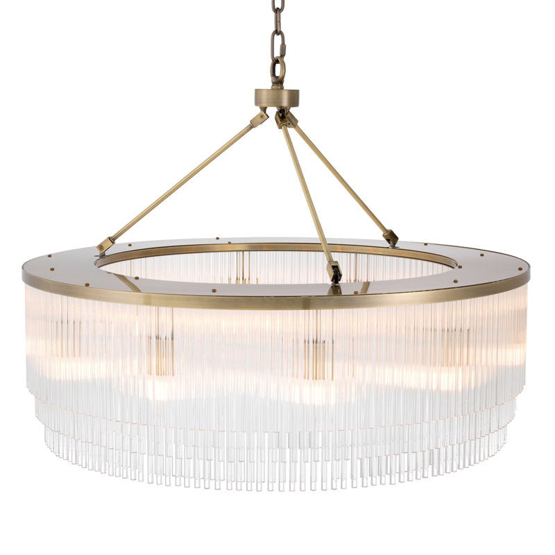 Riviko Grand Radiance 10-Light Chandelier - Background Shot