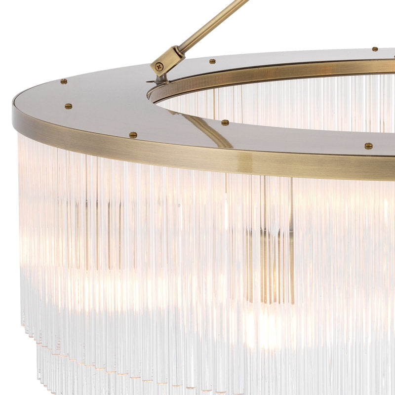 Riviko Grand Radiance 10-Light Chandelier - Background Shot