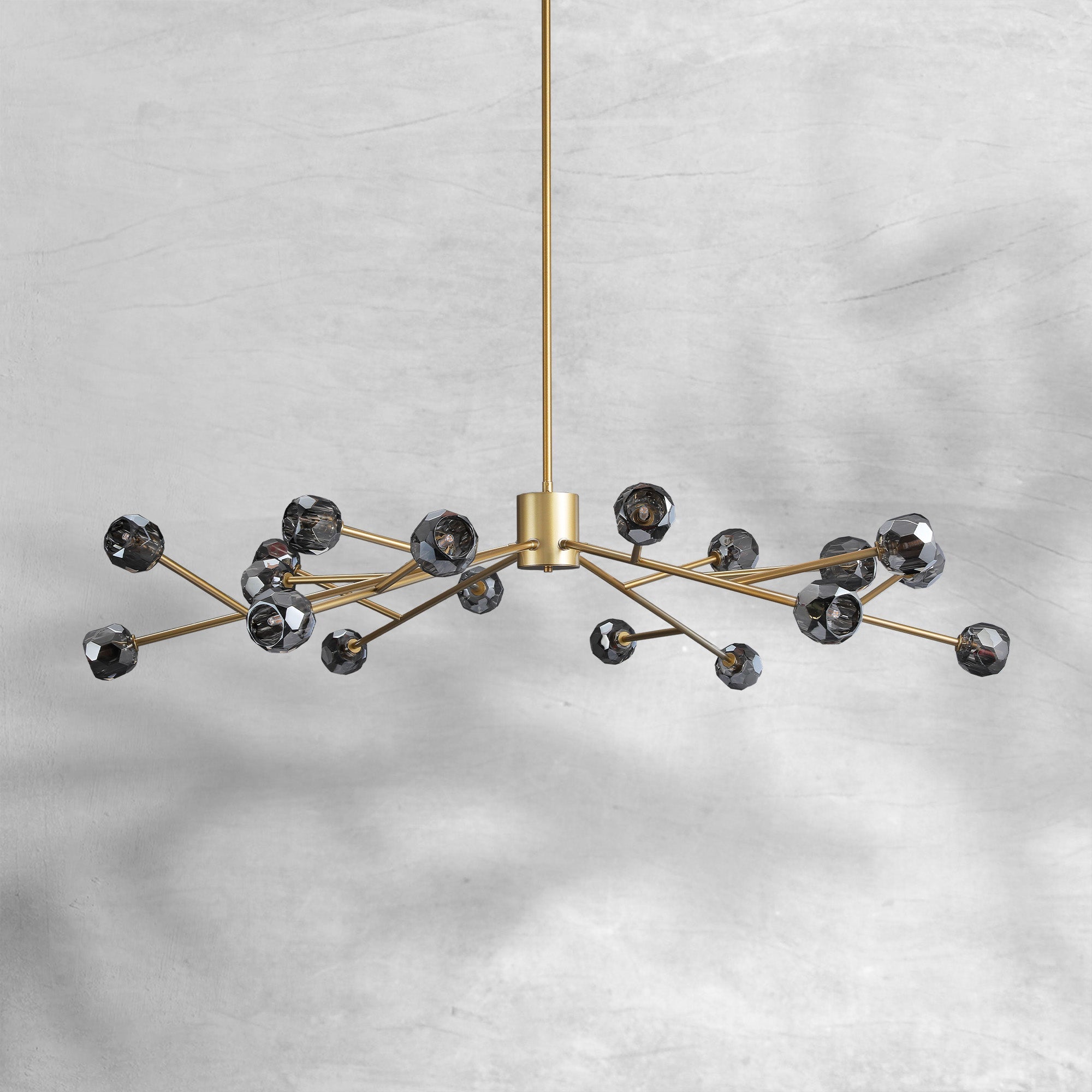 Bille De Crystal Round Chandelier 60"