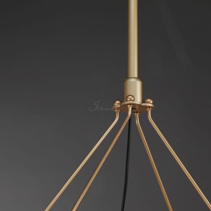 Celestine Vintage Filament Rectangular Chandelier