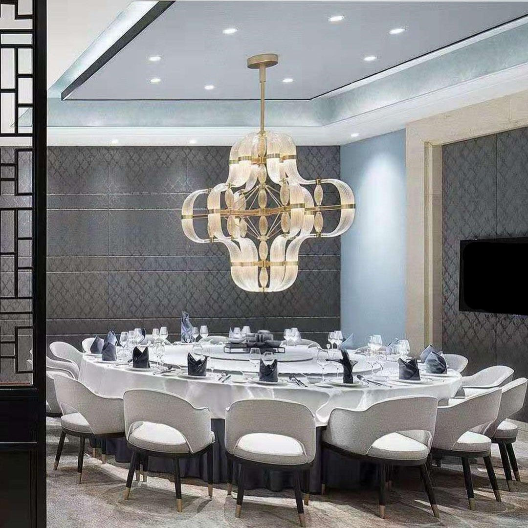 Modern Art Glass Chandelier for Living Room/Dining Room/Kitchen Island/Bedroom