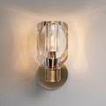 Riviko Canson Modern Crystal Bedroom Wall Sconces - Background Shot
