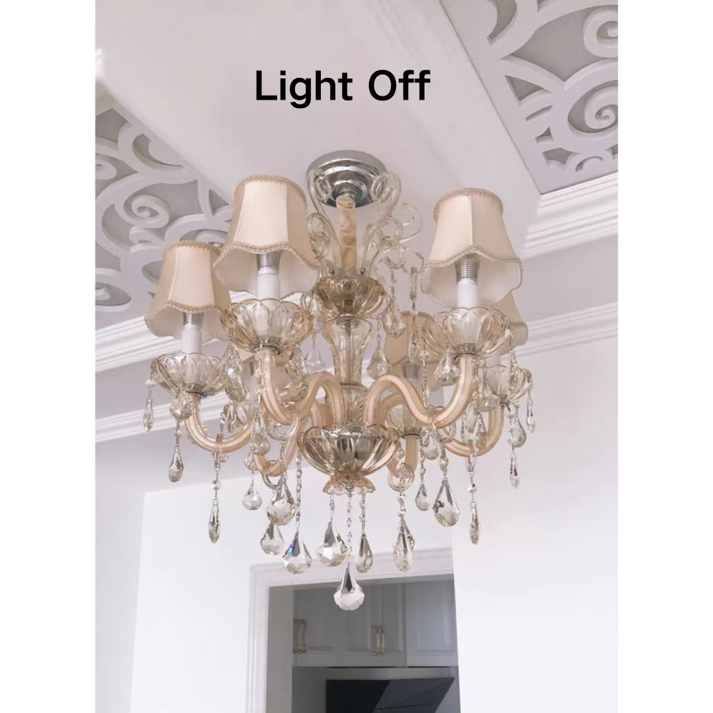 Extra Large Luxury Multi-Tiered Crystal Pendant Chandelier for High-Ceiling Rooms