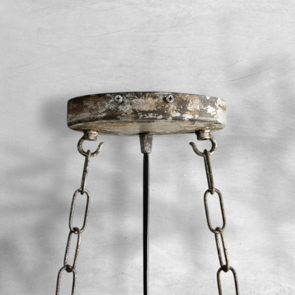La Cage Rectangular Chandelier 7 Light