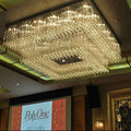 Large Contemporary square chandelier
