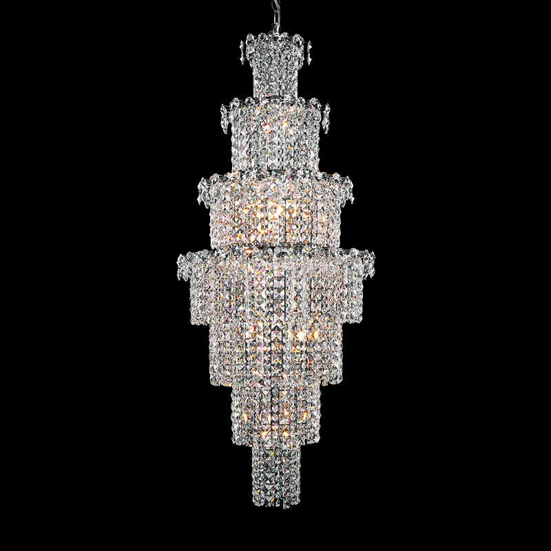 Riviko Grand Radiance K9 Crystal Chandelier - Background Shot