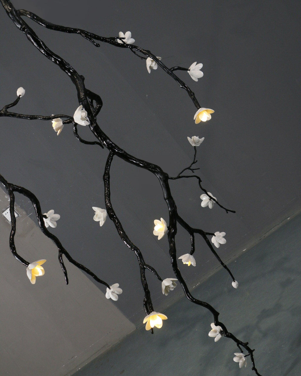 Large Long Branch Flower Chandelier - Yovalighting