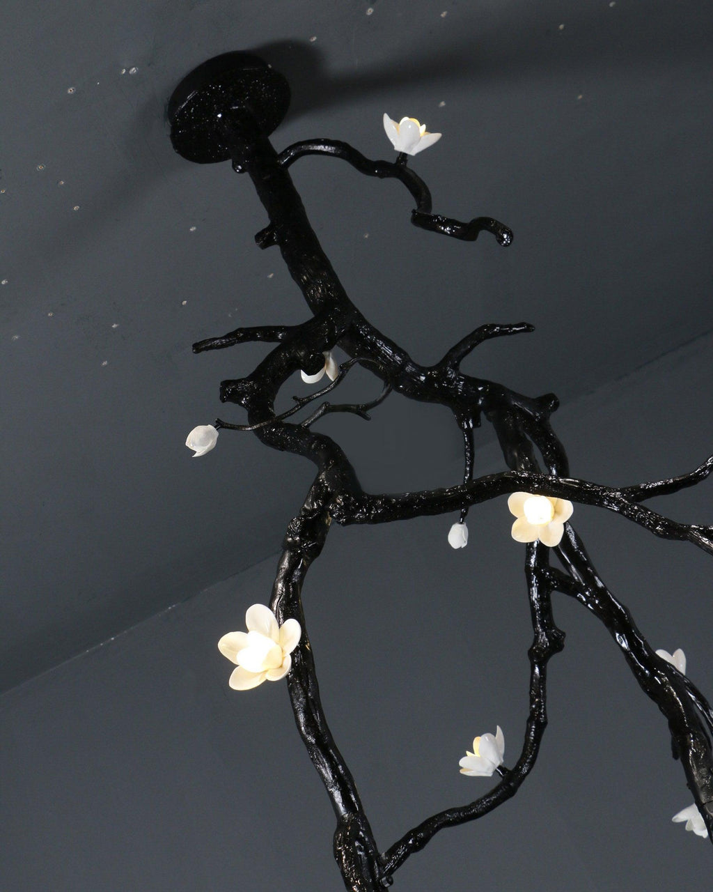 Large Long Branch Flower Chandelier - Yovalighting