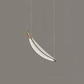 Leaf Crystal Spiral LED Chandelier