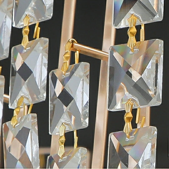 Riviko Grand Lumina Round Crystal Chandelier - Background Shot