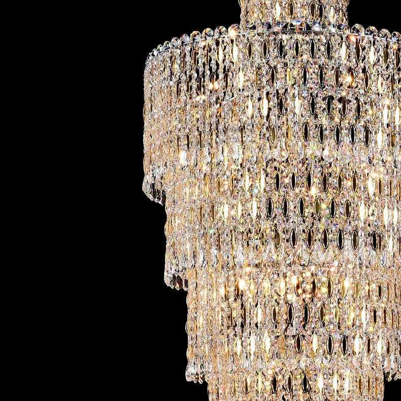 Riviko Grand Radiance K9 Crystal Chandelier - Background Shot