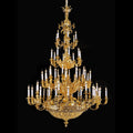 oversized brass chandelier