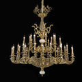 elegant antique brass chandelier