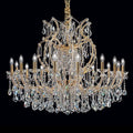 16 lights luxury maria theresa chandelier
