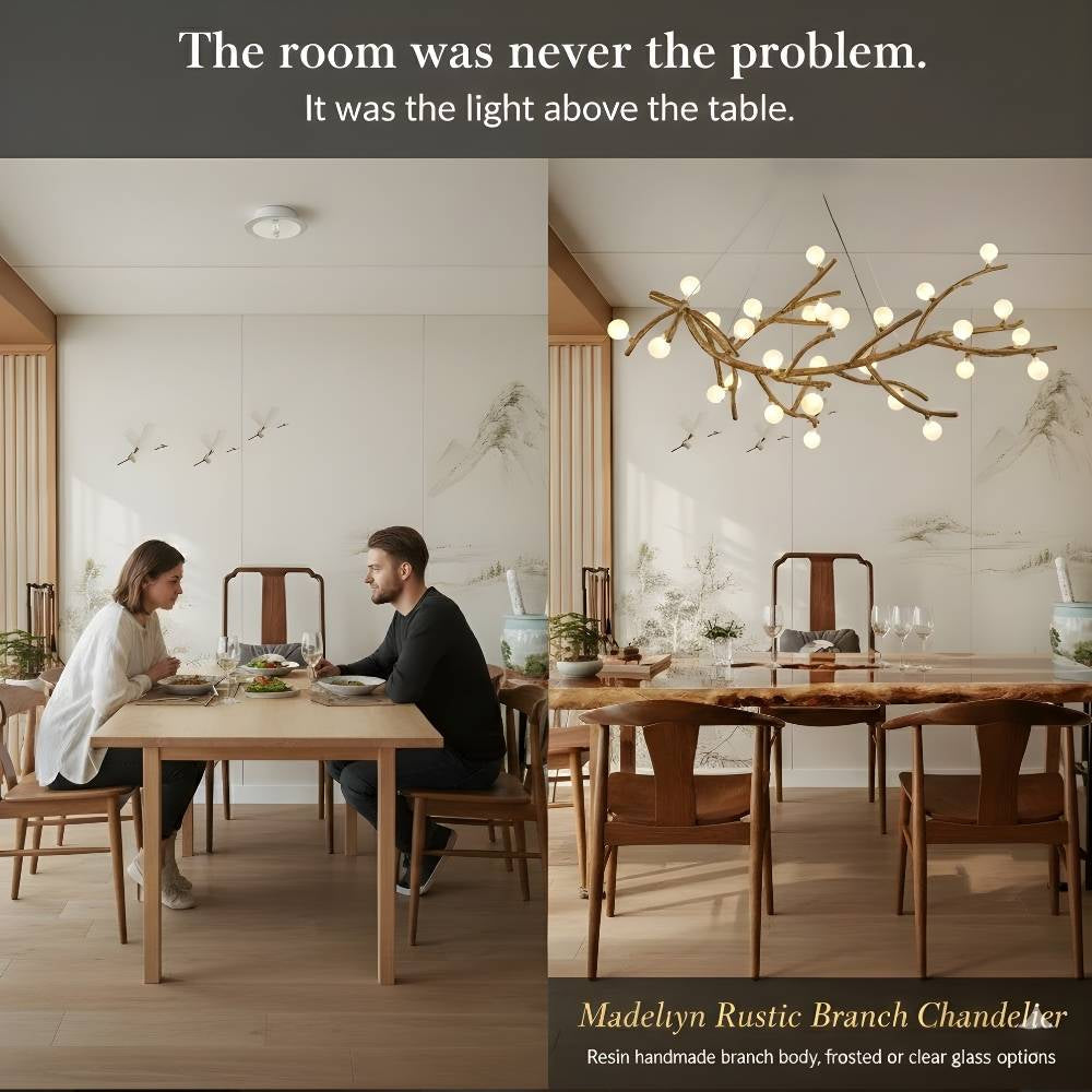 Demolion Crystal Glove Branch Chandelier