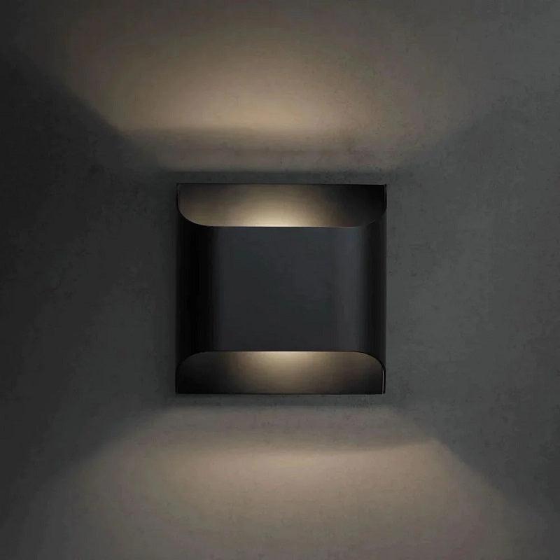 Riviko Industrial Brass Wall Sconce - Background Shot